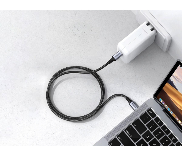 UGREEN Kabel USB-C do USB-C US316 100W 5A 0.5m czarny - 1489178 - zdjęcie 4